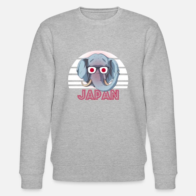 Japan - Stanley/Stella Unisex Bio-Sweatshirt CHANGER  - Grau meliert