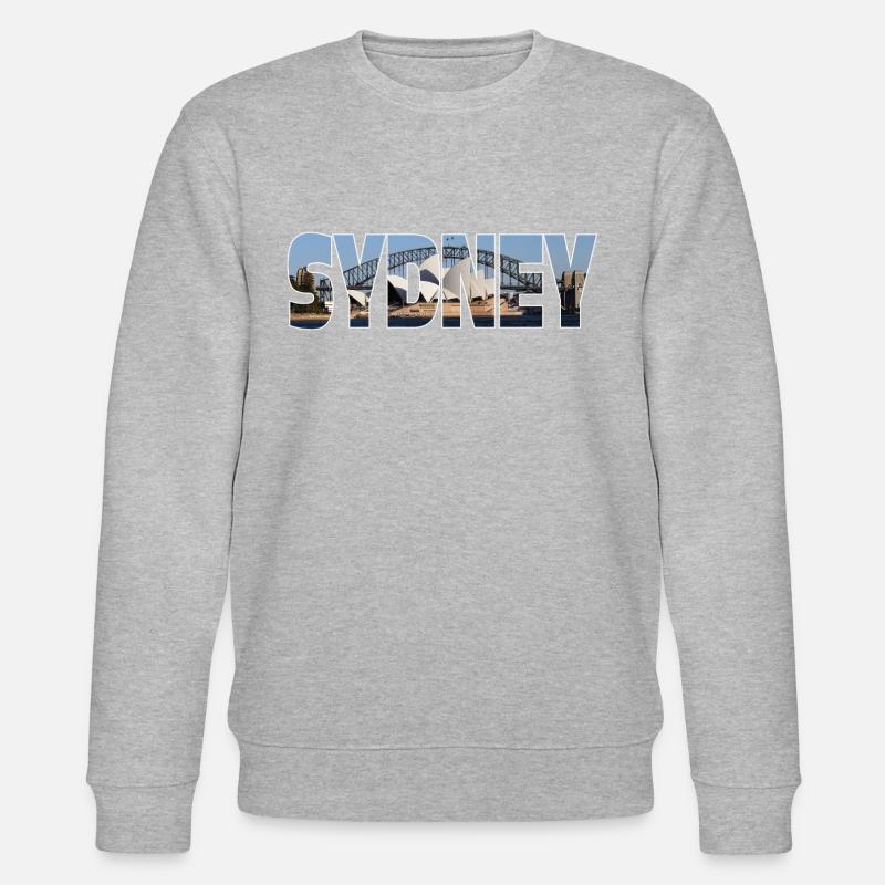 Sydney - Stanley/Stella Unisex Bio-Sweatshirt CHANGER  - Grau meliert