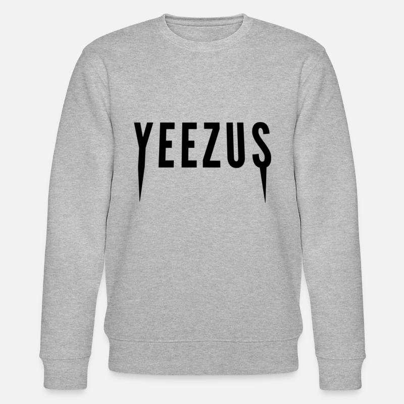 Yeezus - Stanley/Stella CHANGER Unisex Organic Sweatshirt - heather grey