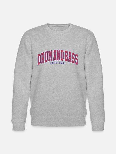Drum And Bass Jersey - Stanley/Stella CHANGER Unisex Organic Sweatshirt - heather grey