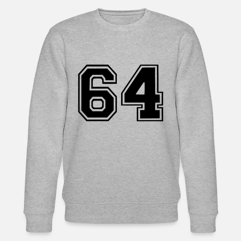 64 - Sweat bio CHANGER Stanley/Stella Unisexe - gris chiné