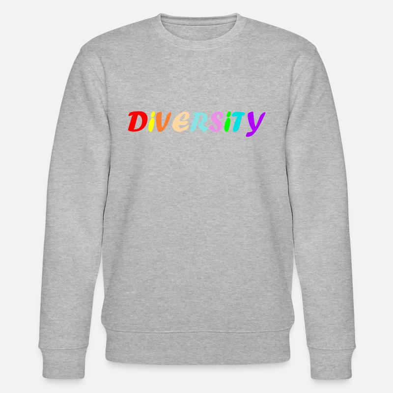 Diversity - Stanley/Stella Unisex Bio-Sweatshirt CHANGER  - Grau meliert