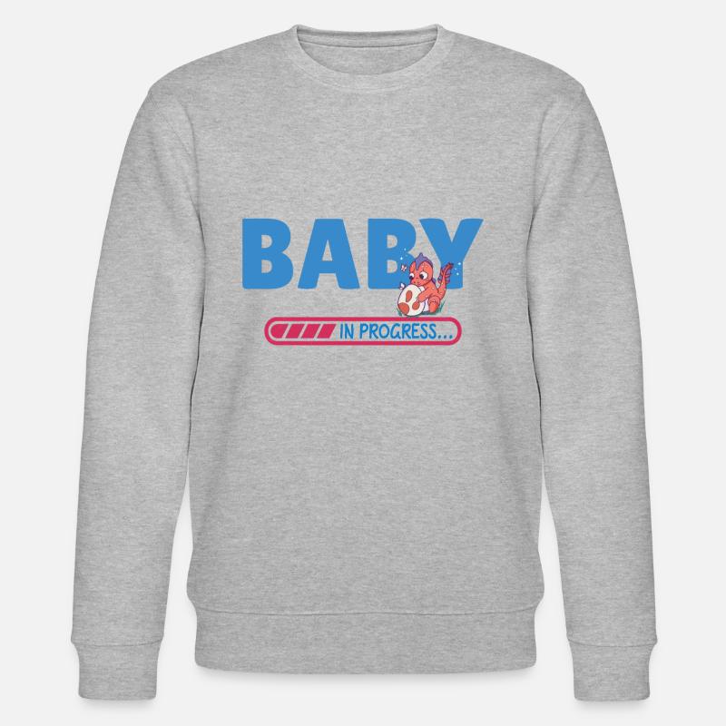 Bébé en cours - Sweat bio CHANGER Stanley/Stella Unisexe - gris chiné