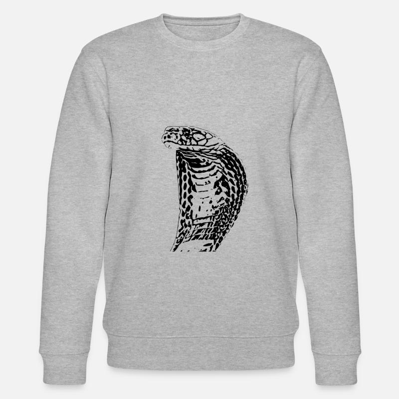 Cobra - Stanley/Stella Unisex Bio-Sweatshirt CHANGER  - Grau meliert