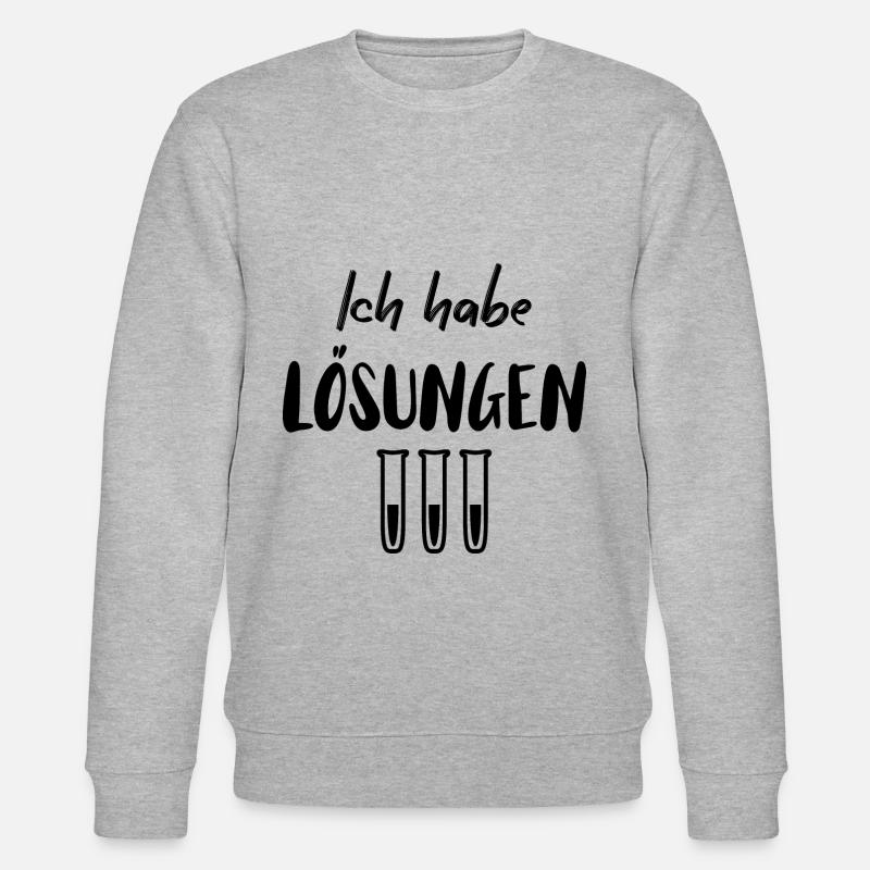 Chemiker - Stanley/Stella Unisex Bio-Sweatshirt CHANGER  - Grau meliert