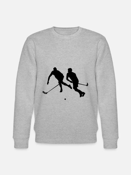 Floorball - Stanley/Stella Unisex Bio-Sweatshirt CHANGER  - Grau meliert