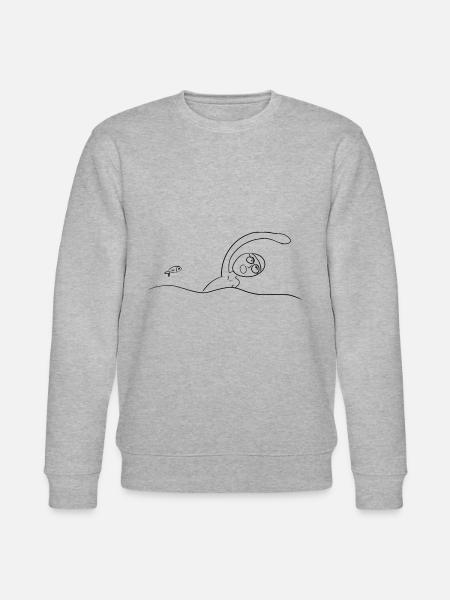 Wasser sport - Stanley/Stella Unisex Bio-Sweatshirt CHANGER  - Grau meliert