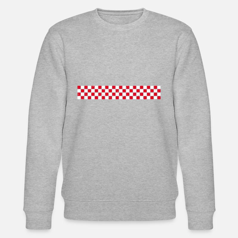 Rayures de style Brabant septentrional - Sweat bio CHANGER Stanley/Stella Unisexe - gris chiné