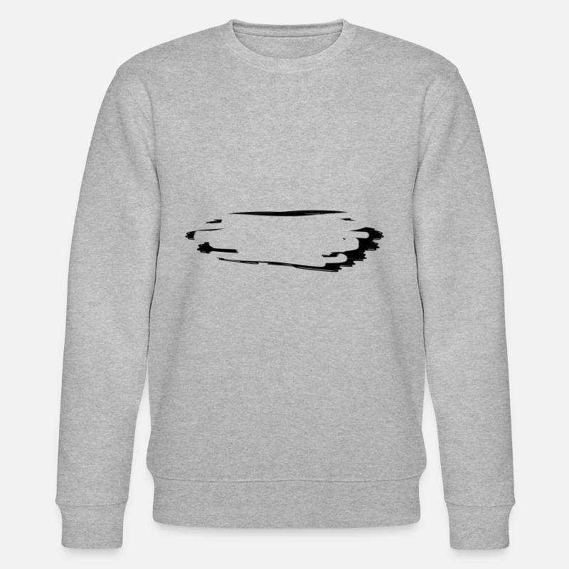 strich symbol risse - Stanley/Stella Unisex Bio-Sweatshirt CHANGER  - Grau meliert