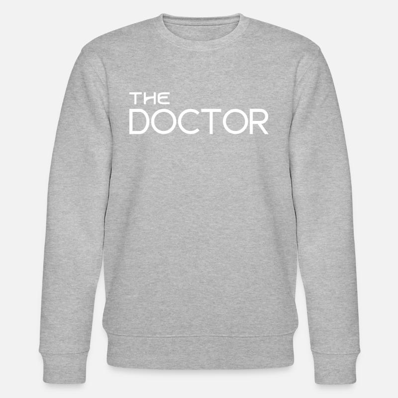 Le docteur - Sweat bio CHANGER Stanley/Stella Unisexe - gris chiné