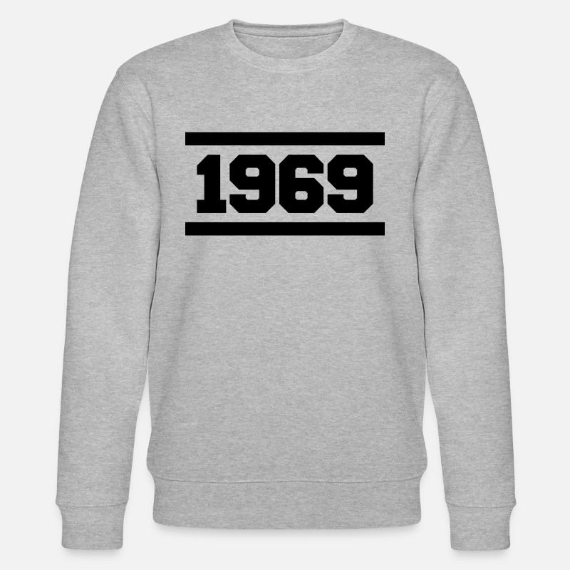 1969 - Sweat bio CHANGER Stanley/Stella Unisexe - gris chiné