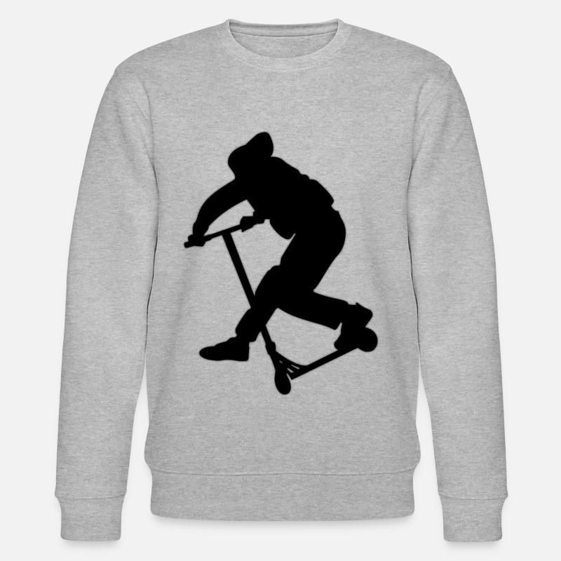 Cancan 1 - Stanley/Stella Unisex Bio-Sweatshirt CHANGER  - Grau meliert