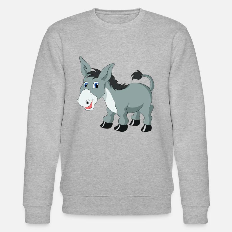 donkey - Stanley/Stella CHANGER Unisex Organic Sweatshirt - heather grey