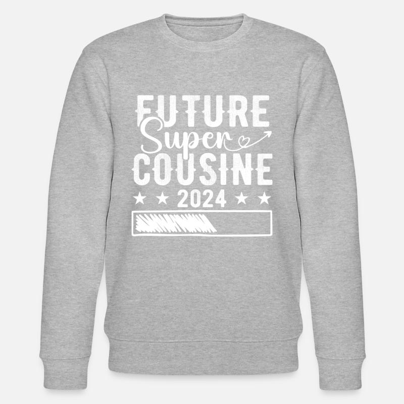 Future Super Cousine 2024 - Sweat bio CHANGER Stanley/Stella Unisexe - gris chiné