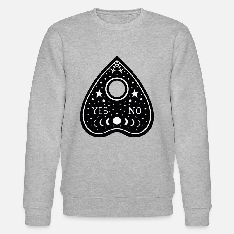 Yes or No Magic - Stanley/Stella Unisex Bio-Sweatshirt CHANGER  - Grau meliert