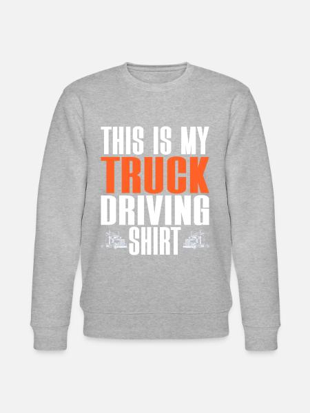 Truck Driver Truck Driver Truck Driver - Stanley/Stella CHANGER Unisex Organic Sweatshirt - heather grey