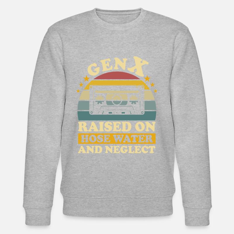 Generation X Humor - Stanley/Stella Unisex Bio-Sweatshirt CHANGER  - Grau meliert