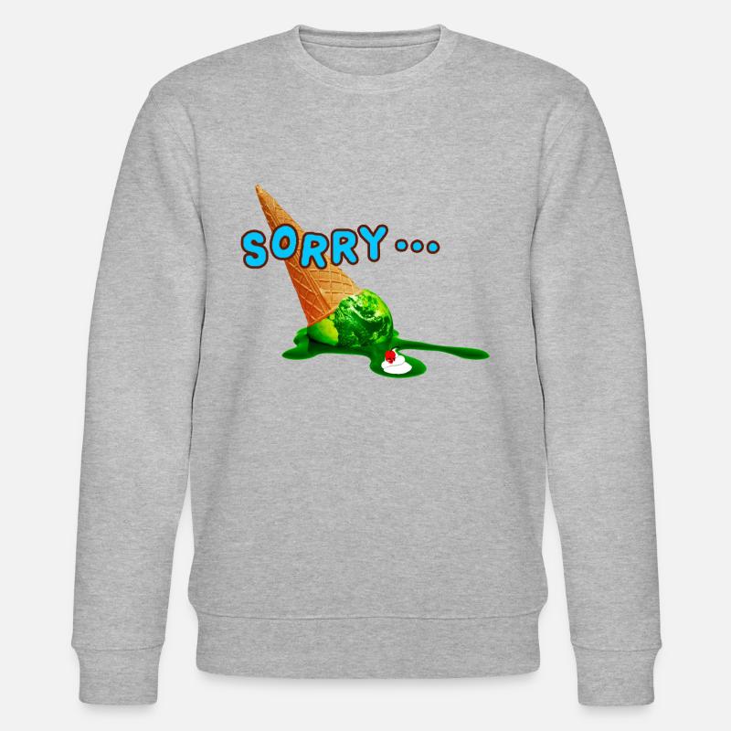 Désolé vous! - Sweat bio CHANGER Stanley/Stella Unisexe - gris chiné