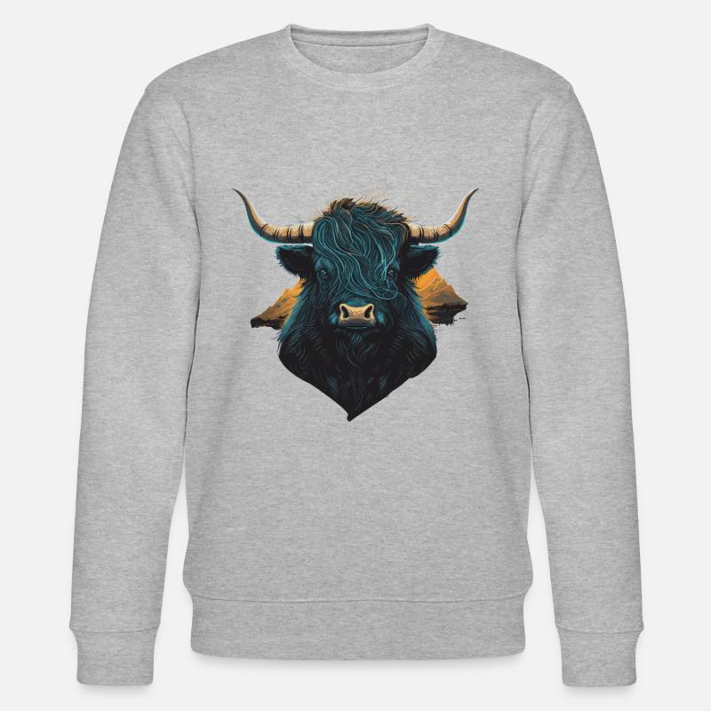 Yak de l’Himalaya - Sweat bio CHANGER Stanley/Stella Unisexe - gris chiné