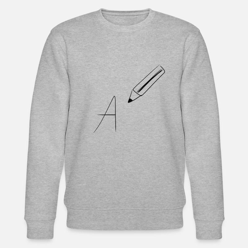 stift zeichnen - Stanley/Stella Unisex Bio-Sweatshirt CHANGER  - Grau meliert