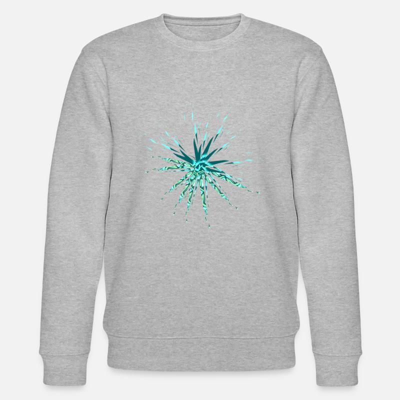 pattern art - Stanley/Stella CHANGER Unisex Organic Sweatshirt - heather grey