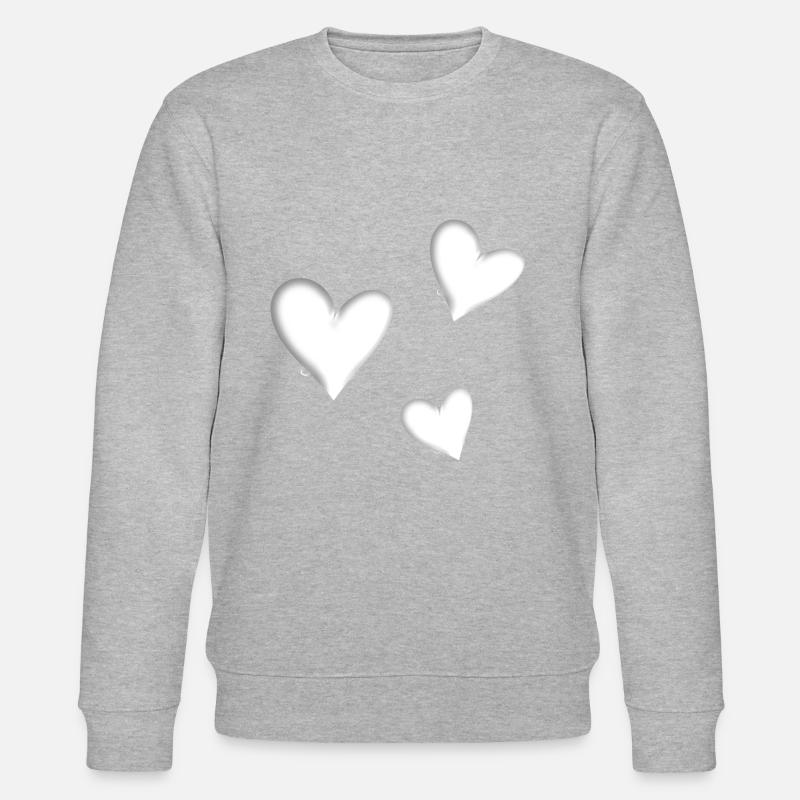 cœurs de cœur - Sweat bio CHANGER Stanley/Stella Unisexe - gris chiné