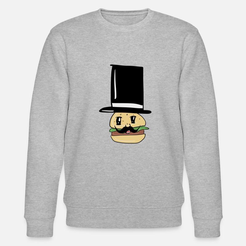 Burger Bürger - Stanley/Stella Unisex Bio-Sweatshirt CHANGER  - Grau meliert