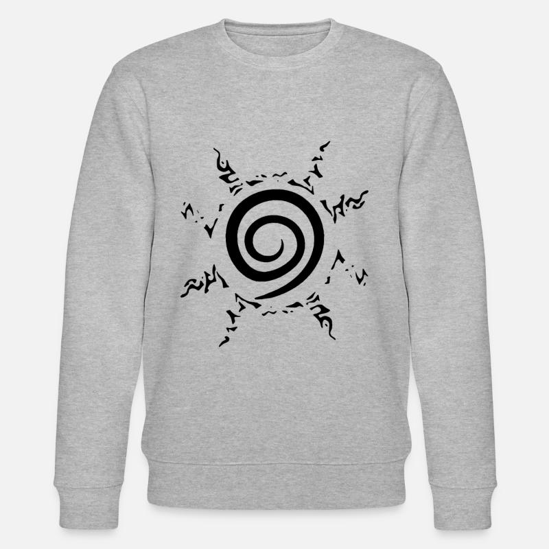 Soleil abstrait - Sweat bio CHANGER Stanley/Stella Unisexe - gris chiné