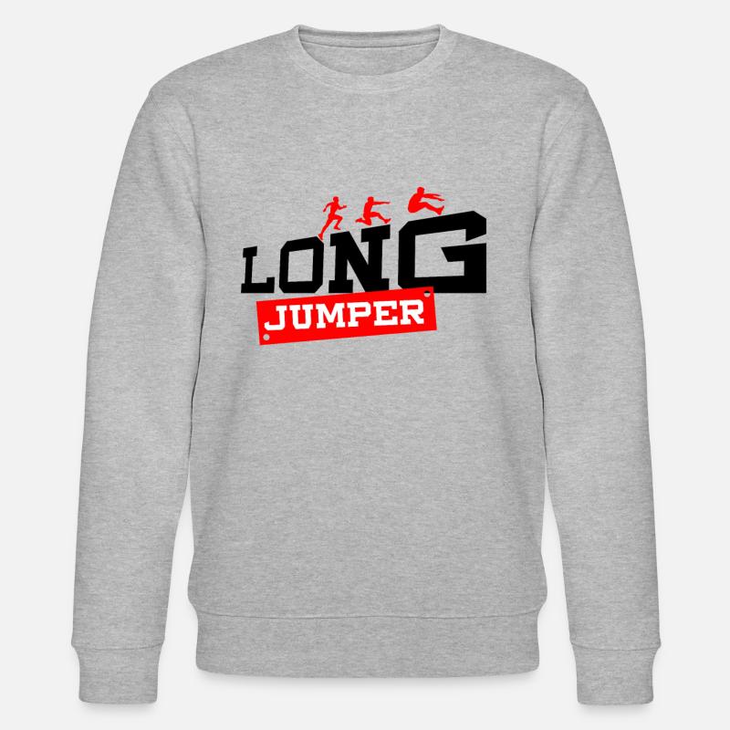 Dreisprung Geschenk - Stanley/Stella Unisex Bio-Sweatshirt CHANGER  - Grau meliert