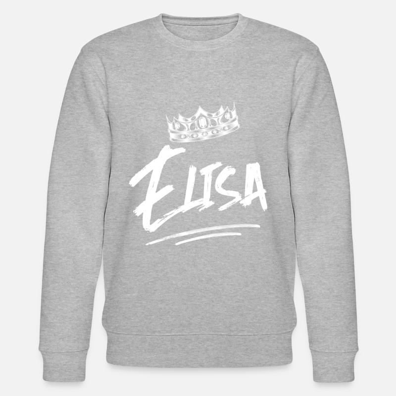 TEST ELISA - Sweat bio CHANGER Stanley/Stella Unisexe - gris chiné