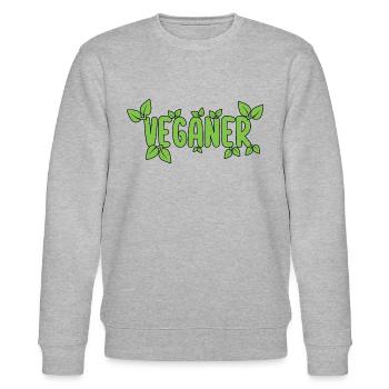 Veganer - Stanley/Stella Unisex Bio-Sweatshirt CHANGER  - Grau meliert - Vorne - Nik (191cm) & Marisol (170cm)