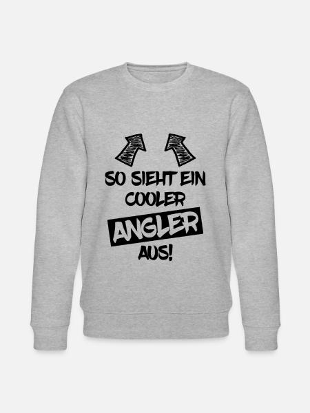 Angler - Stanley/Stella Unisex Bio-Sweatshirt CHANGER  - Grau meliert