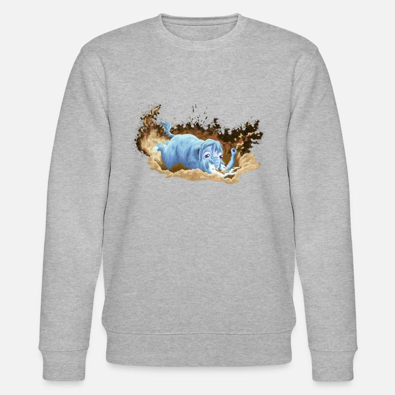 Mole-mammoth - Stanley/Stella CHANGER Unisex Organic Sweatshirt - heather grey