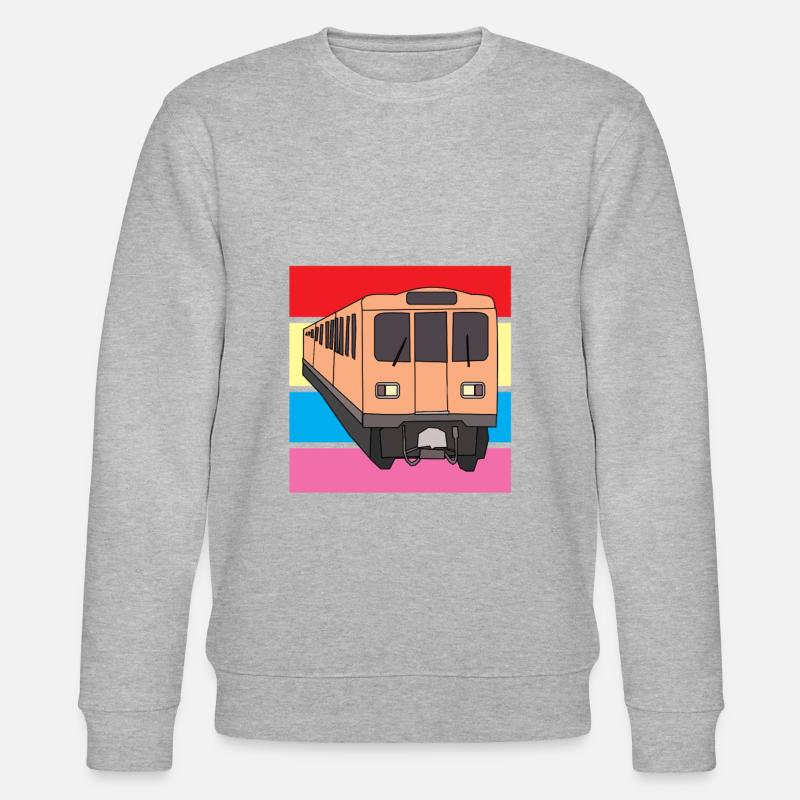 Train - Sweat bio CHANGER Stanley/Stella Unisexe - gris chiné