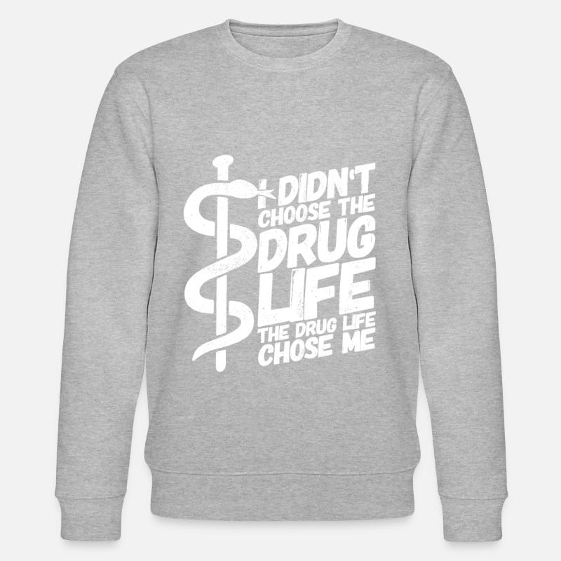 Pharmacie pharmacie pharmaceut - Sweat bio CHANGER Stanley/Stella Unisexe - gris chiné