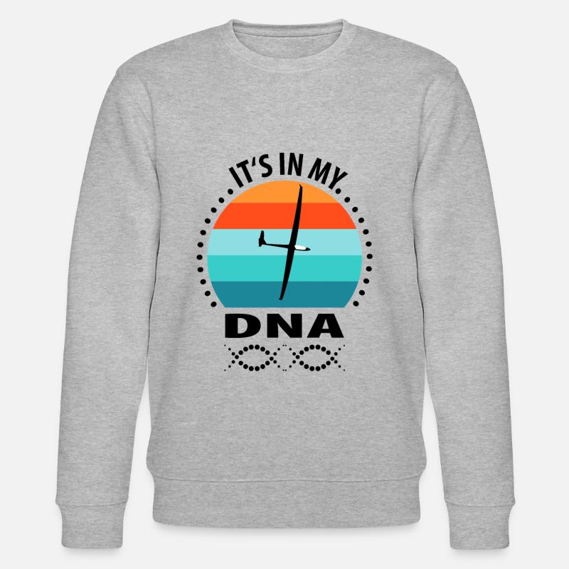 Planeur Vol planeur Planeur Volant - Sweat bio CHANGER Stanley/Stella Unisexe - gris chiné