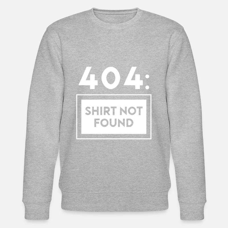 Software Developer, Computer Engineer, Nerd - Stanley/Stella CHANGER Unisex Organic Sweatshirt - heather grey