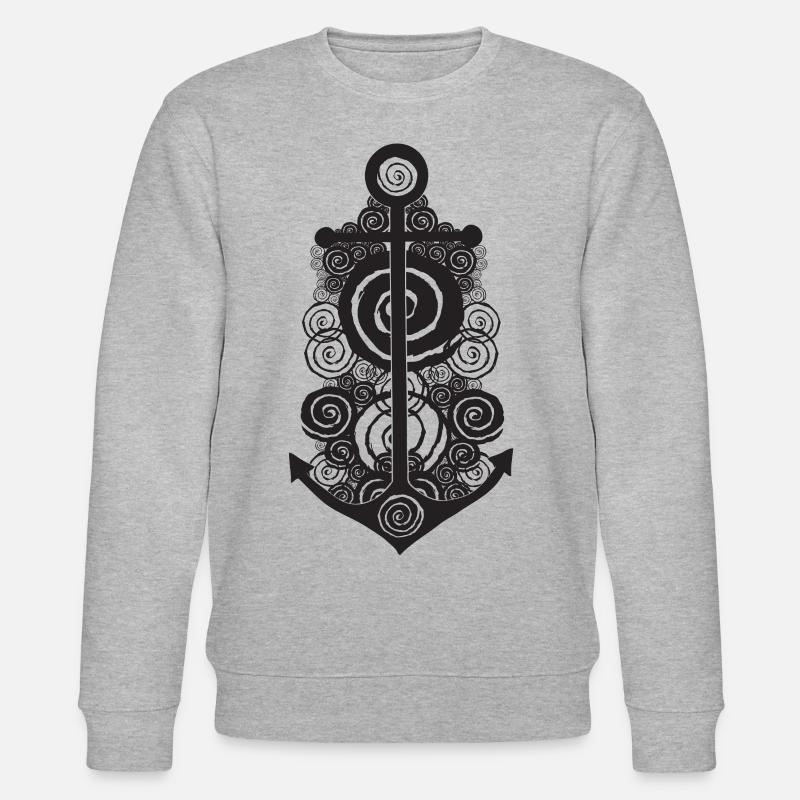 ancre - Sweat bio CHANGER Stanley/Stella Unisexe - gris chiné