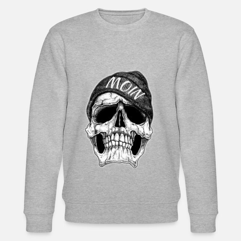 MOIN DEAD HEAD - Stanley/Stella CHANGER Unisex Organic Sweatshirt - heather grey
