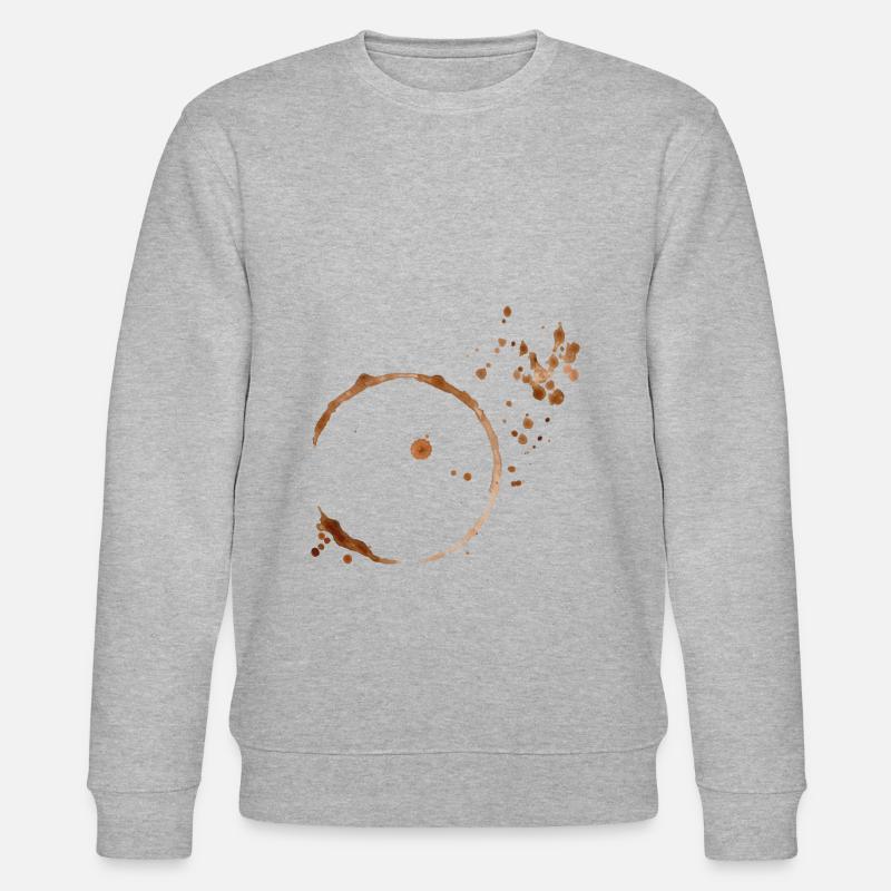 Kaffeefleck 4 - Stanley/Stella Unisex Bio-Sweatshirt CHANGER  - Grau meliert