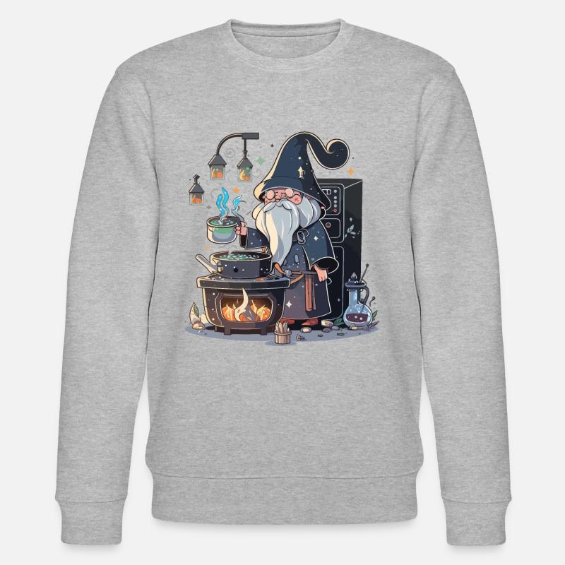 L’assistant Master Chef - Sweat bio CHANGER Stanley/Stella Unisexe - gris chiné