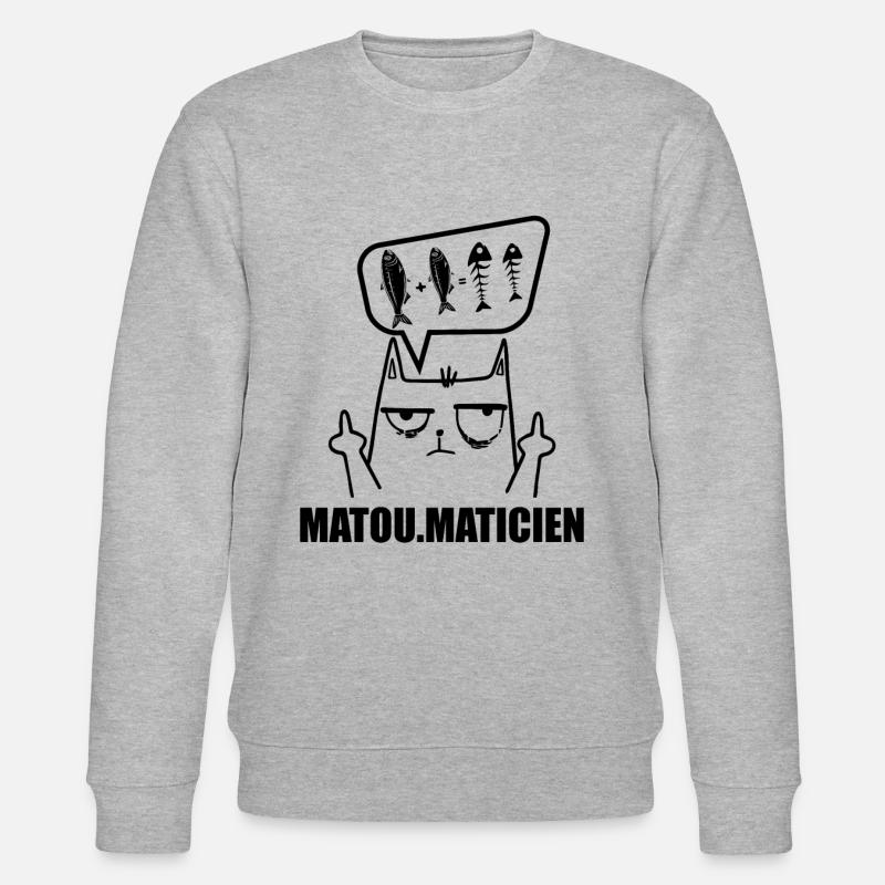 Mathématiques, Mathématicien, Fan de Math - Sweat bio CHANGER Stanley/Stella Unisexe - gris chiné