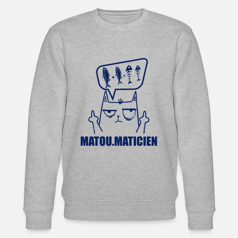 Mathématiques, Mathématicien, Fan de Math - Sweat bio CHANGER Stanley/Stella Unisexe - gris chiné