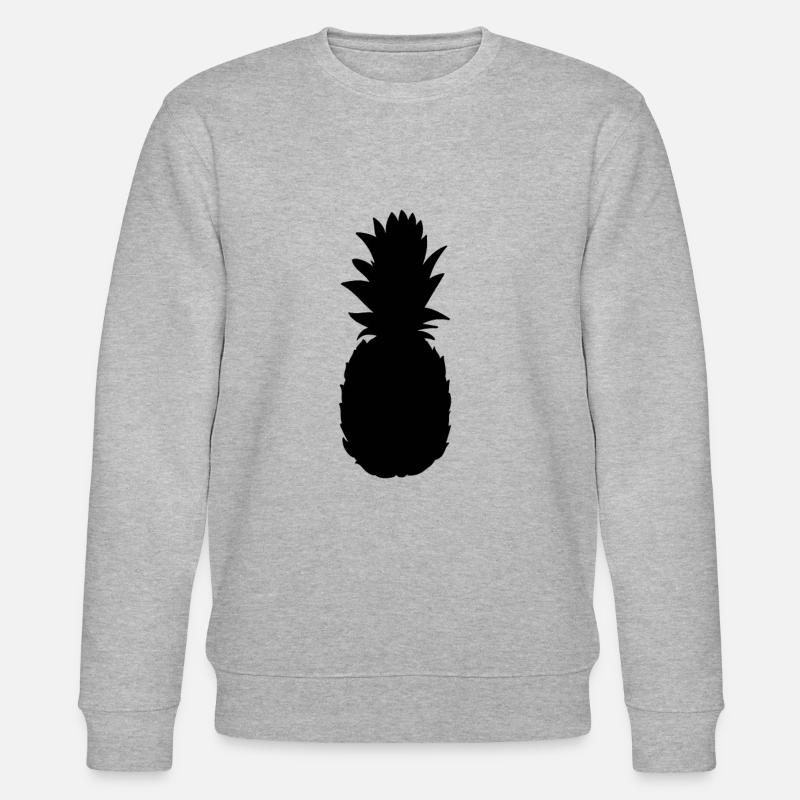 Silhouette d’ananas - Sweat bio CHANGER Stanley/Stella Unisexe - gris chiné
