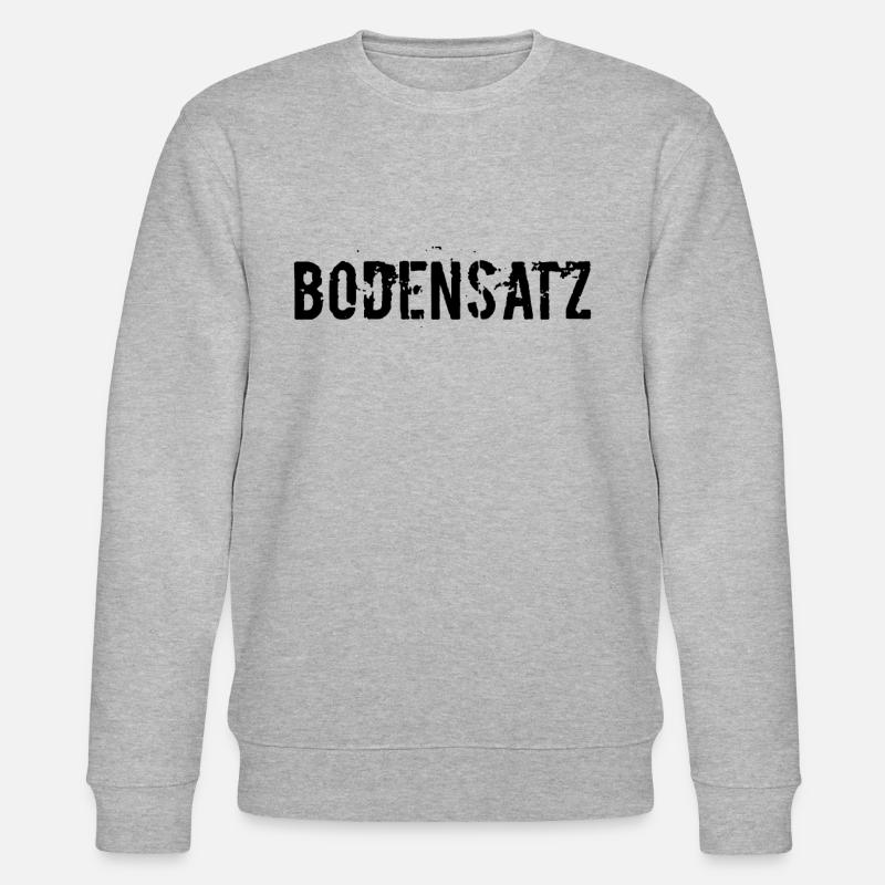 Bodensatz - Stanley/Stella Unisex Bio-Sweatshirt CHANGER  - Grau meliert