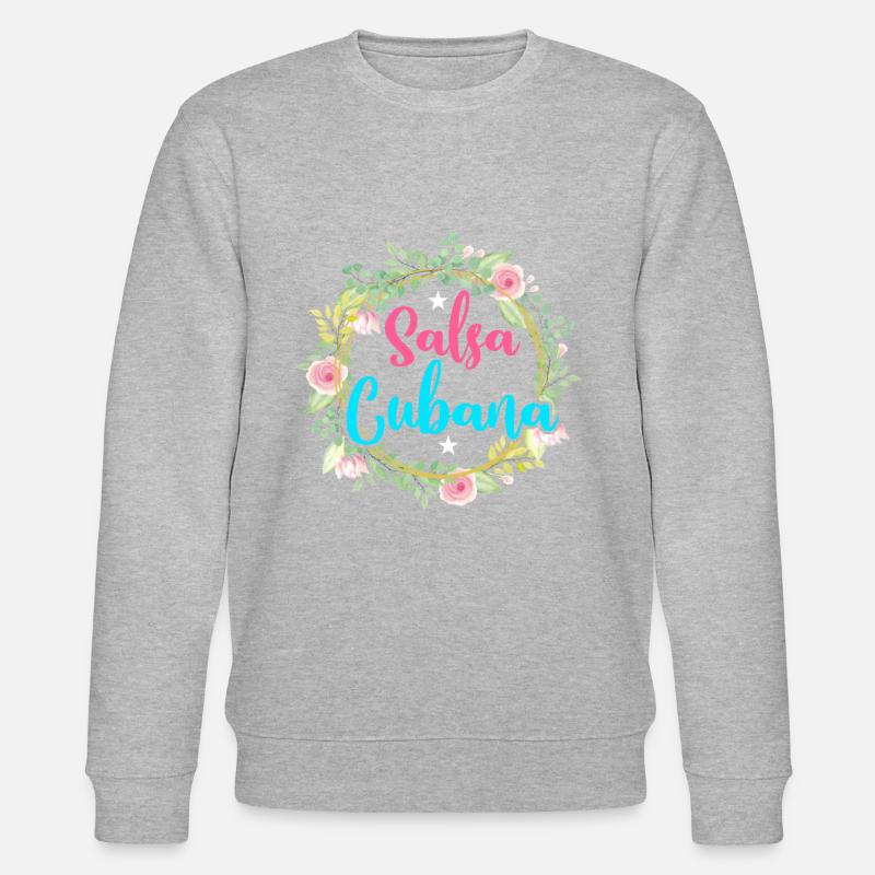 Salsa Cubana Cuba Cuba - Sweat bio CHANGER Stanley/Stella Unisexe - gris chiné