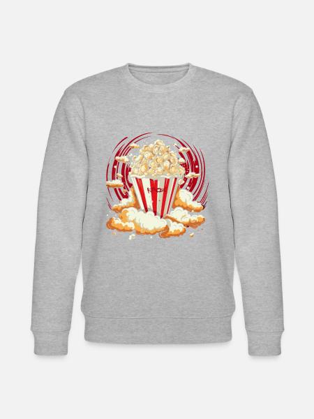 Bright popcorn - Stanley/Stella CHANGER Unisex Organic Sweatshirt - heather grey