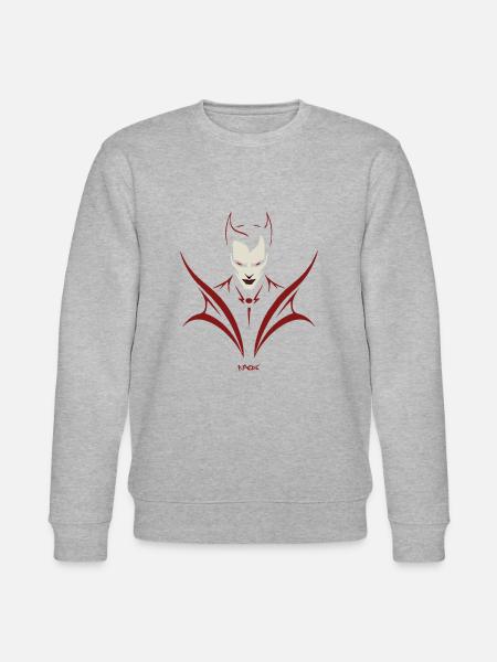 Vampire Emblem - Stanley/Stella CHANGER Unisex Organic Sweatshirt - heather grey