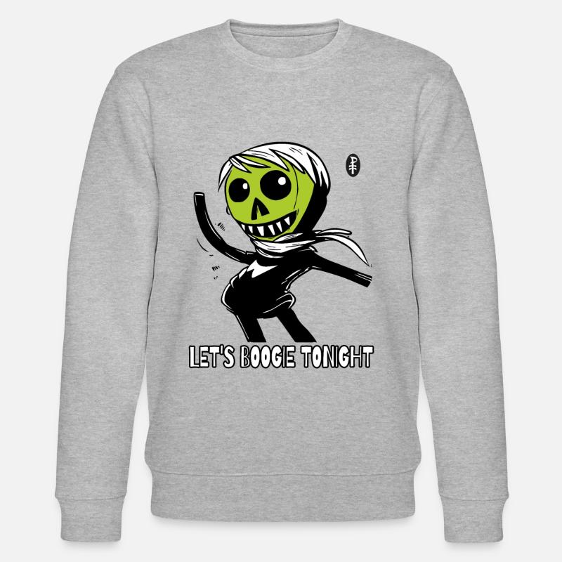 Faisons du boogie ce soir - Sweat bio CHANGER Stanley/Stella Unisexe - gris chiné