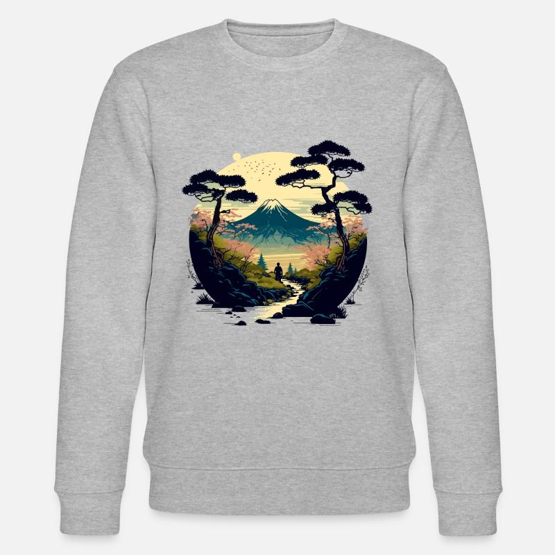 Kirschbaum - Stanley/Stella Unisex Bio-Sweatshirt CHANGER  - Grau meliert